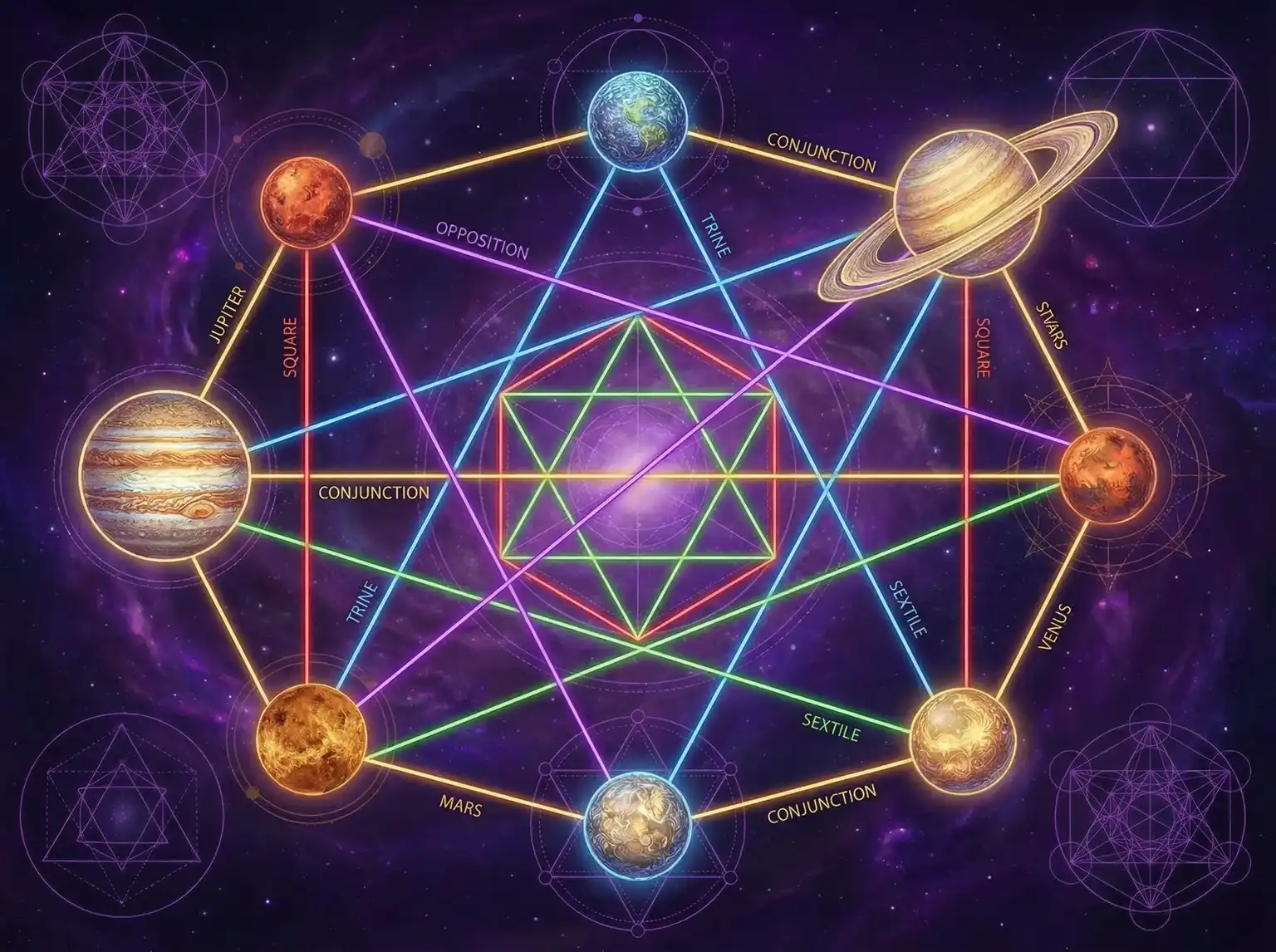 行星相位解读 - 电影爱的躯壳 | 占星学进阶